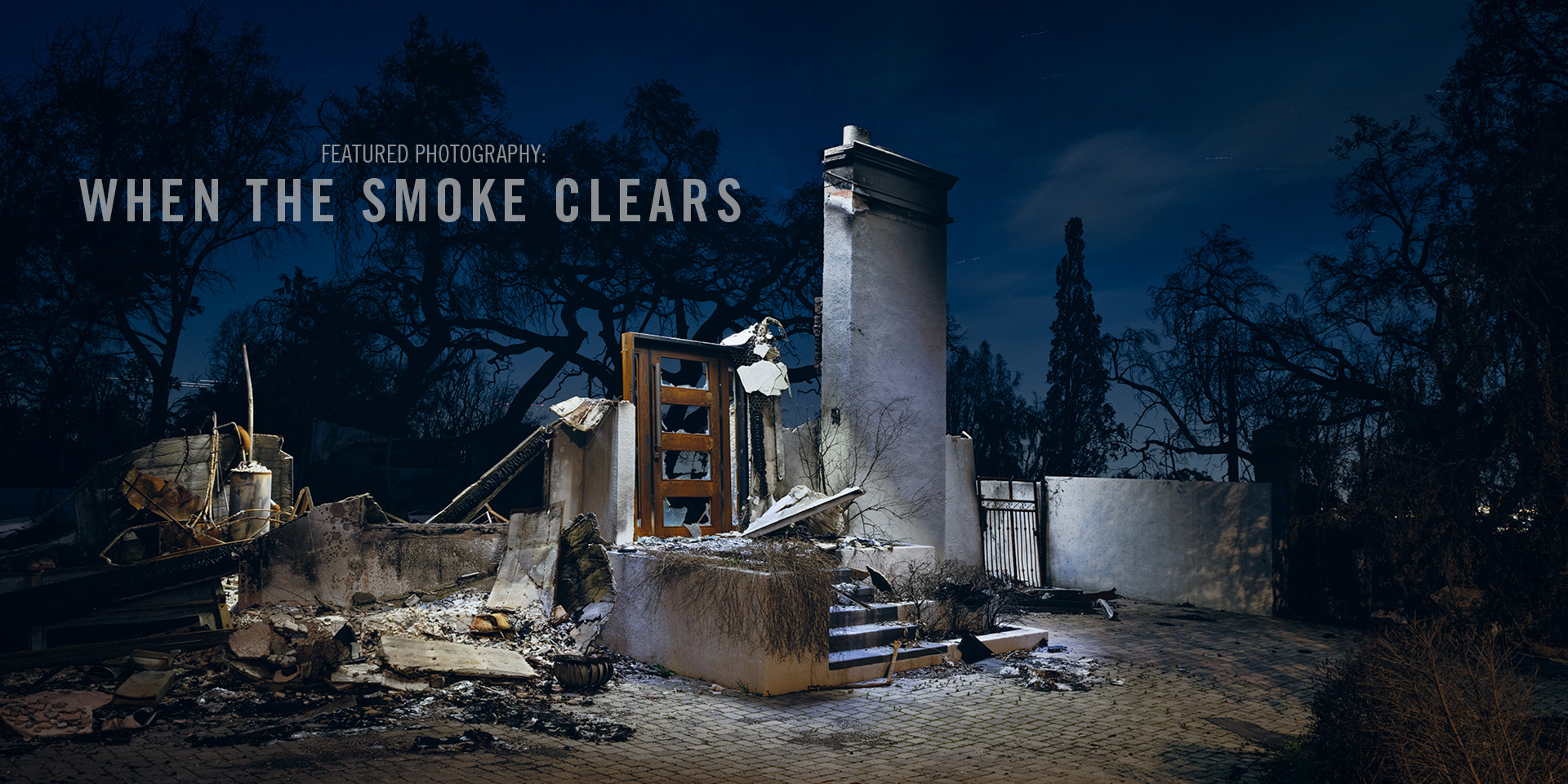 Smoke Clears photography project